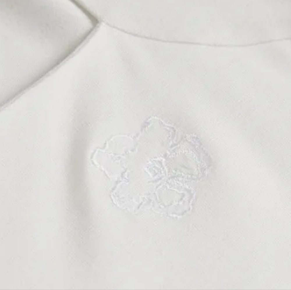 Ted Baker White Fitted T-Shirt with Short Sleeves - Picture 4 of 11